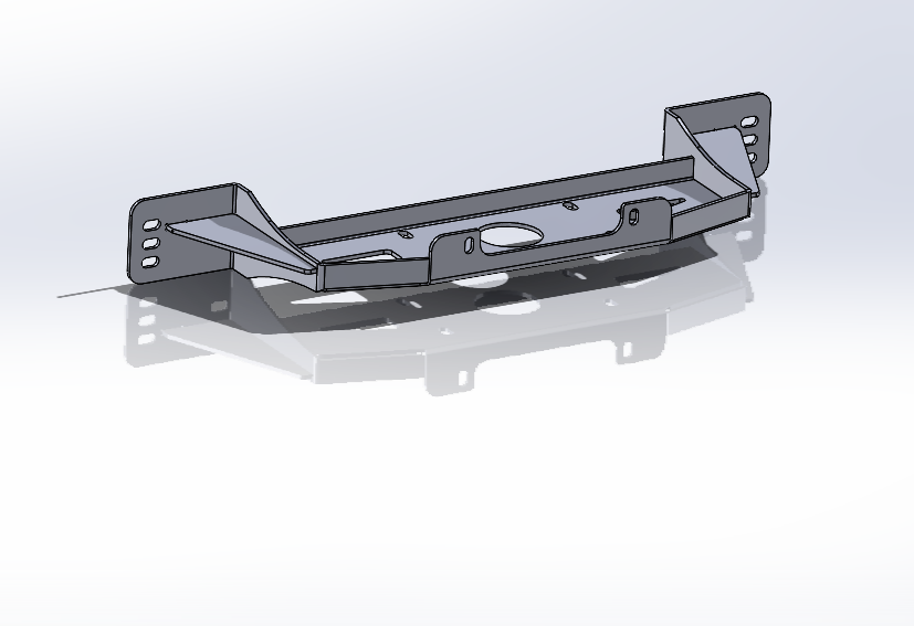 Toyota LC150 Prado Hidden Winch Cradle 2009-2018