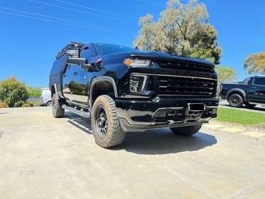 Chevy Silverado 2500HD Hidden Winch Cradle 2019-2024