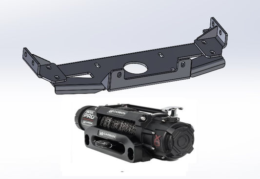 Silverado 2500HD Winch Cradle + Carbon Scout Pro 15K