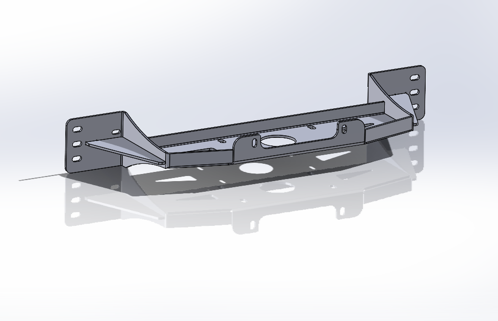 Toyota LC200 Hidden Winch Cradle 2016+