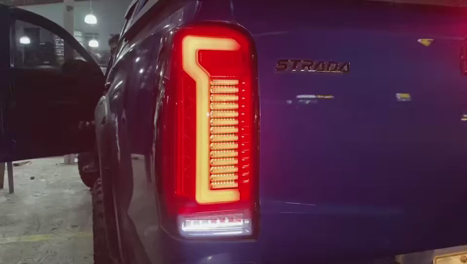 MITSUBISHI TRITON MR NEON LED TAIL LIGHTS 2019-2022 DYNAMIC VIDEO