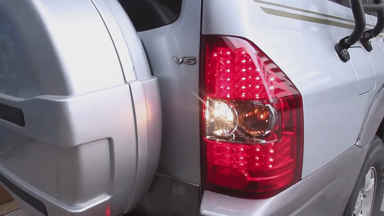 MITSUBISHI PAJERO LED TAIL LIGHTS NM-NP Video Demo